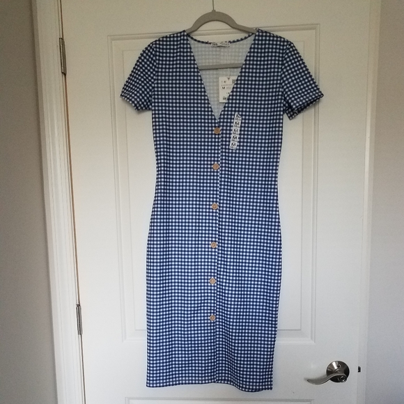 Zara Dresses & Skirts - Nwt ZARA Vintage Style Button Down Dress